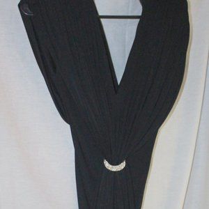 Cocktail Dress with Rhinestone Accent